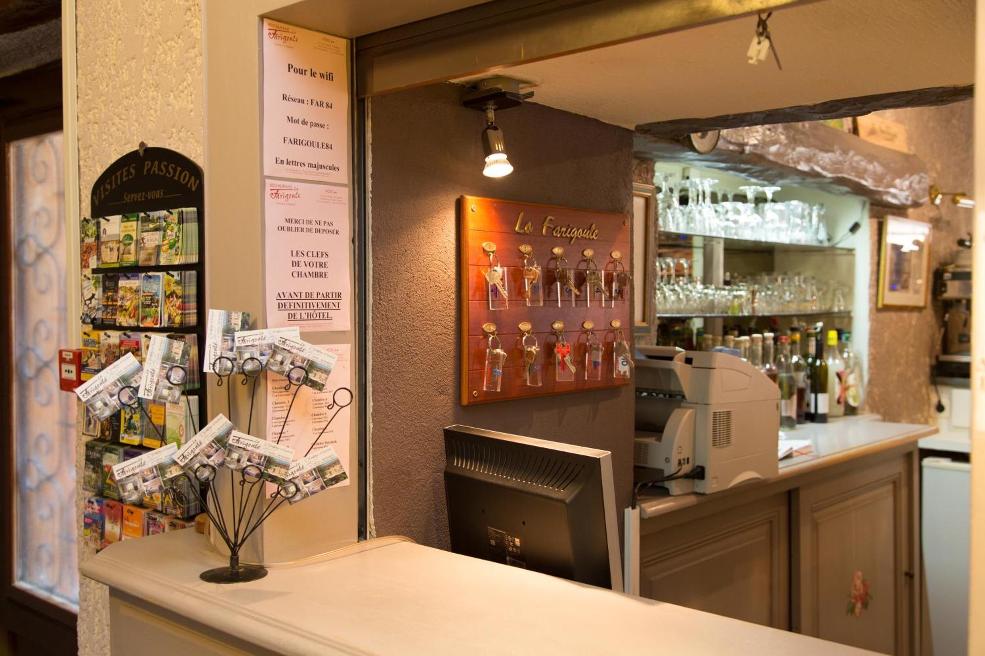 La Farigoule Hotel Sainte-Cécile-les-Vignes Eksteriør billede