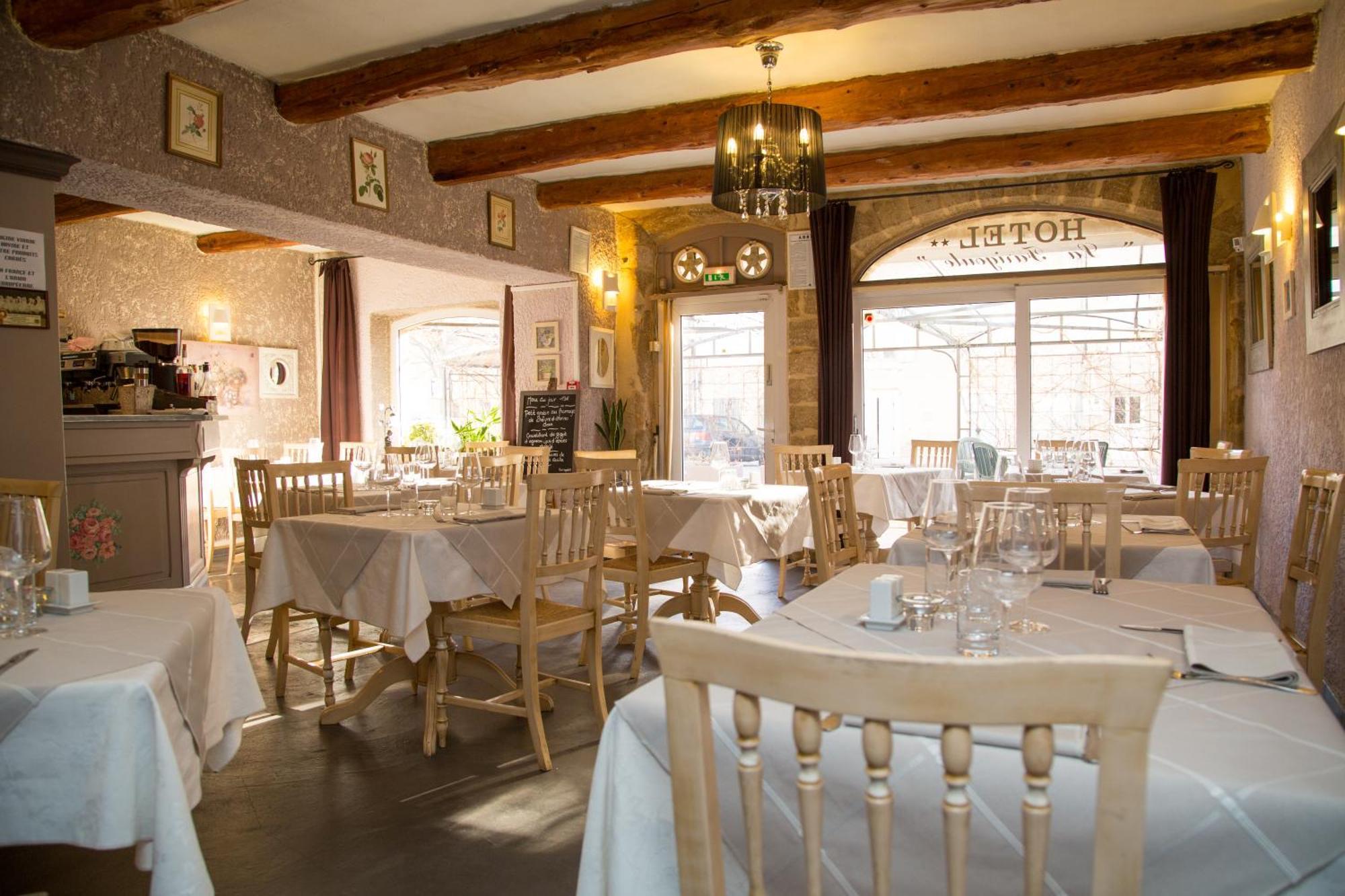 La Farigoule Hotel Sainte-Cécile-les-Vignes Eksteriør billede